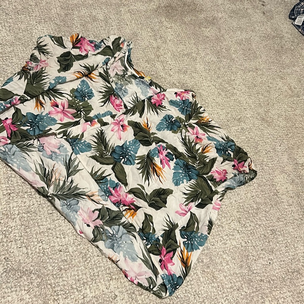 Short tropical Kimono
